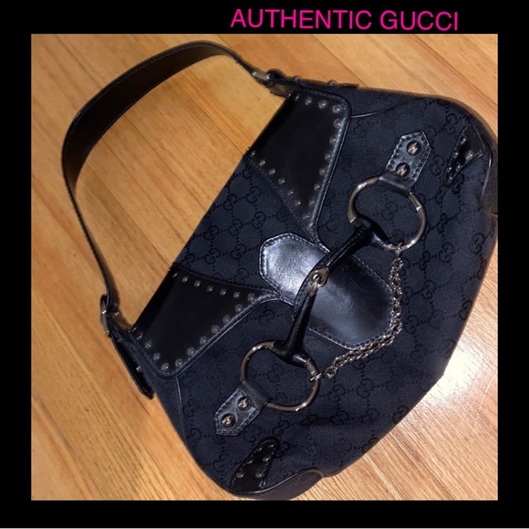 ✨🌹✨AUTHENTIC🌹✨WORN ONCE✨🌹VINTAGE GUCCI BAG🌹✨ROCKSTAR GODDESS STYLE✨🌹✨ - Picture 1 of 14